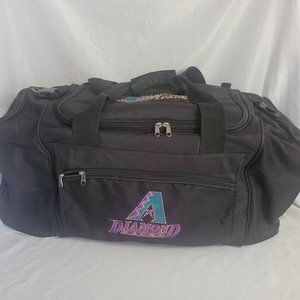 Vintage Diamondbacks 90's Large Nylon Travel Duffel Bag 28''x 14''x 13''